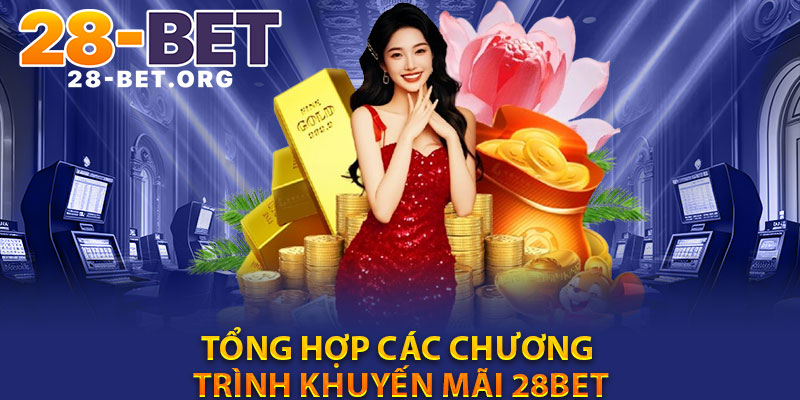Tổng Hợp Các Chương Trình Khuyến Mãi 28Bet